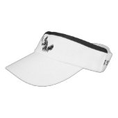 Squirrel With Tennis Racket Visor (Angled)