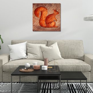 Squirrel - wood