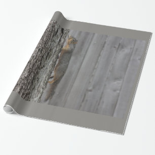 Squirrel Wrapping Paper