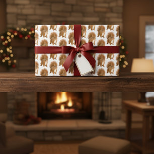 Squirrel wrapping paper sheets
