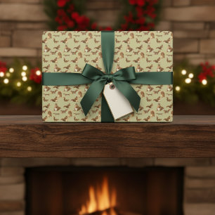 Squirrel Wrapping Paper Sheets