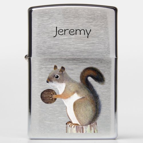 Squirrel Zippo Lighter