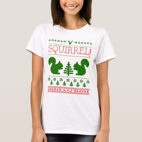 Squirrell Ugly Sweater