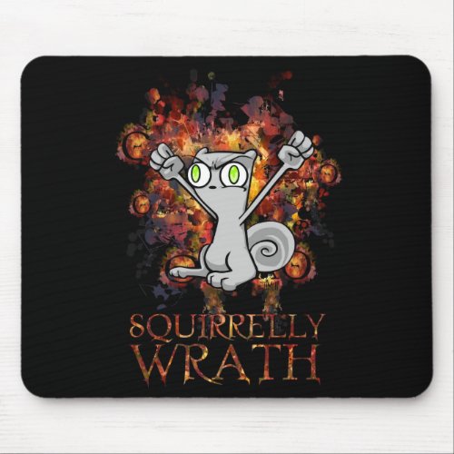 Squirrelly Wrath Foamy Mousepad
