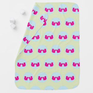 squirrels baby blanket
