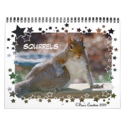 Squirrels Calendar