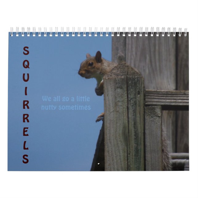 Squirrels Calendar (Cover)