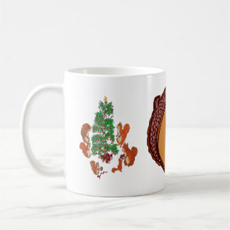 Squirrels Christmas Coffee Mug