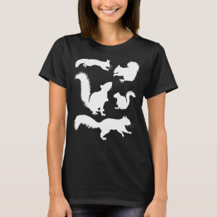 Squirrels Cute Squirrel Squirrel Season Squirrels T-Shirt