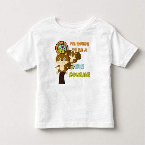 Squirrels Future Big Cousin Toddler T_shirt