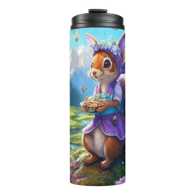 Squirrels Gone Wild Thermal Tumbler (Front)
