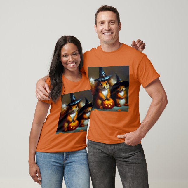 Squirrels Halloween T-Shirt (Unisex)