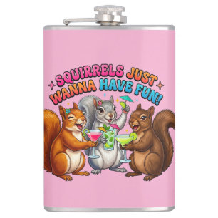 Squirrels Just Wanna Have Fun! Flask