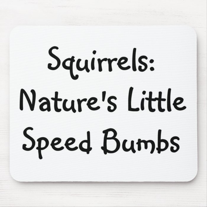 Squirrels Mouse Pad