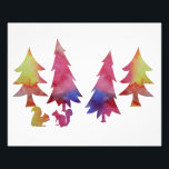 Squirrels Photo Print<br><div class="desc">Squirrels.
Hello world and welcome to “TheJollyMarten”!
I’m steph and I paint (mostly) watercolor animals.
Curious for more? Then visit my shop on zazzle!
https://www.zazzle.com/thejollymarten</div>