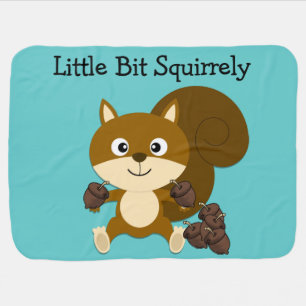 Squirrely Baby Blanket