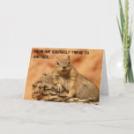 Squirrely Friend Card