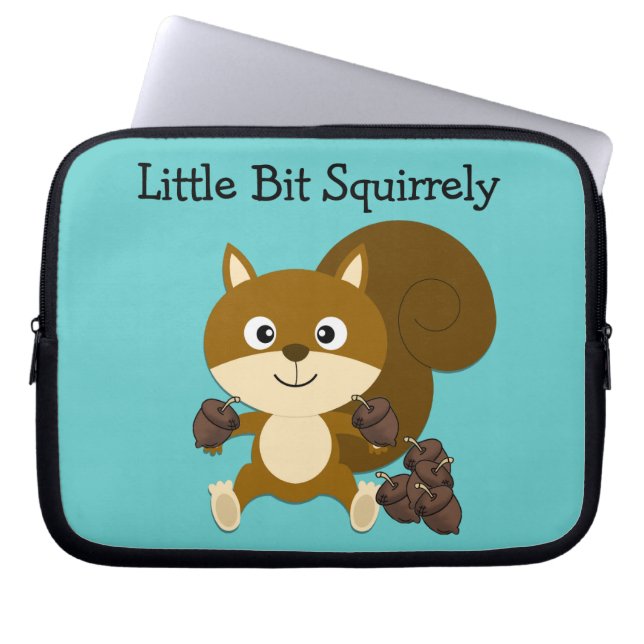 Squirrely Laptop Sleeve (Front)