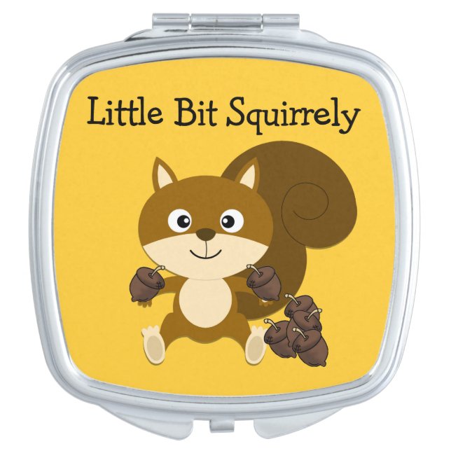 Squirrely Makeup Mirror (Front)