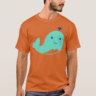 Squirt Adorable blue whale T-Shirt