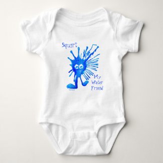 Squirt of Waterfolk Baby Jersey Bodysuit