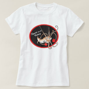 Squirt on to Victory Squid Retro Pop Culture T-Shirt