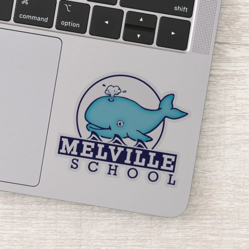 Squirt the Whale Decal
