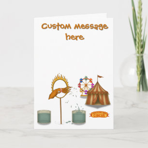 Squirty squid card
