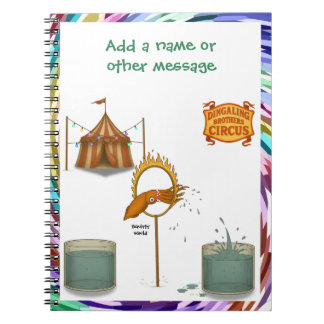 Squirty squid notebook