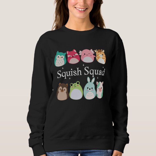 Squish Squad Team Pastel Great Gifts Cute for Kids Sweatshirt (Front)