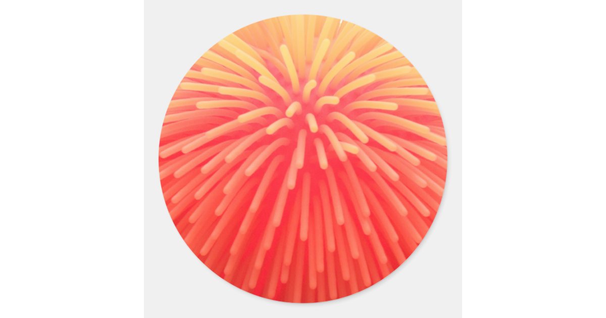 red squishy ball