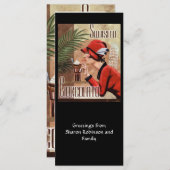 Squisito Cioccolato Italian Chocolate Woman in Red (Front/Back)