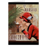Squisito Cioccolato Italian Chocolate Woman in Red