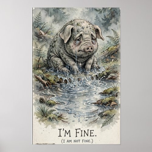 Squonk Local Legend Storybook Poster
