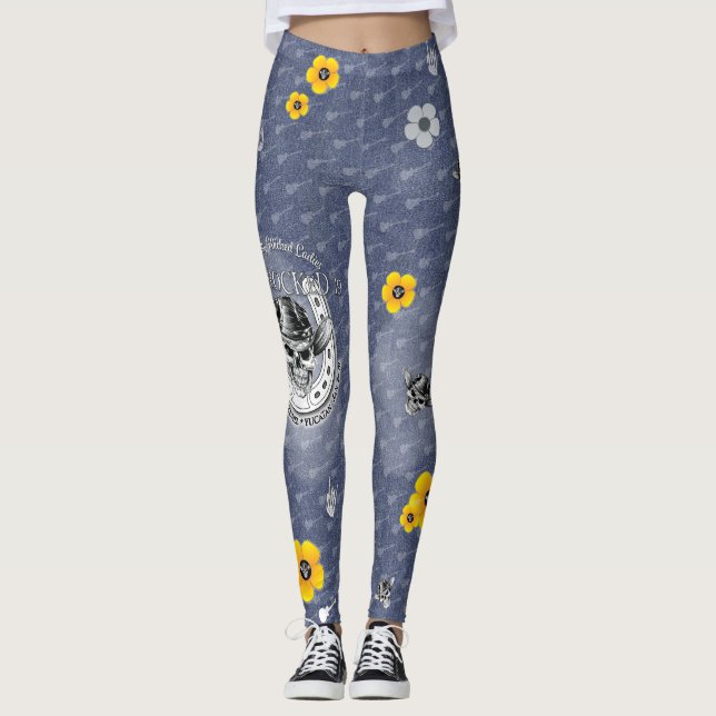sr19, metal, rock hard, pretty wicked, ladies, leggings (Front)