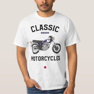 SR500 bikers Japan Motorcycle T-Shirt