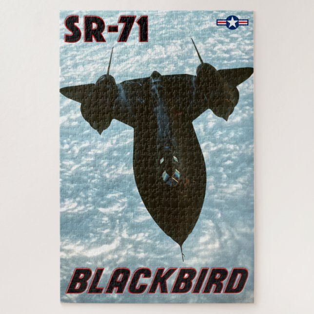 SR-71 BLACKBIRD (20x30 INCH) Jigsaw Puzzle (Vertical)