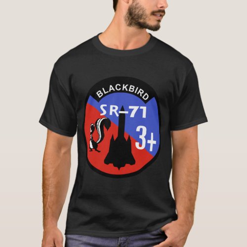 SR_71 Blackbird 3 badge T_Shirt