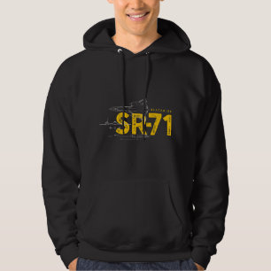 SR-71 Blackbird Air Force Military Jet Hoodie