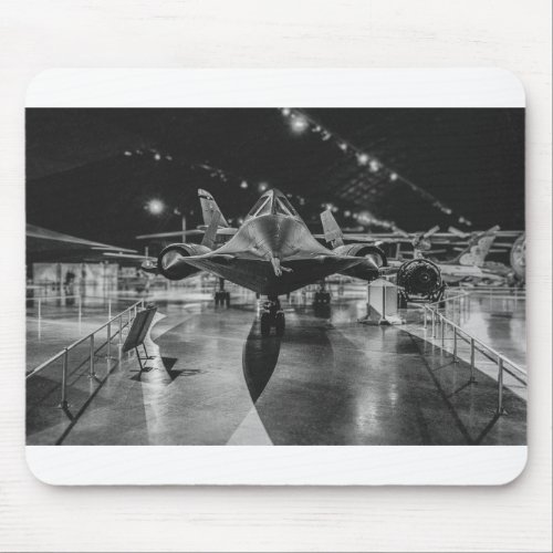 SR_71 Blackbird At The Dayton Air Force Museum Mouse Pad