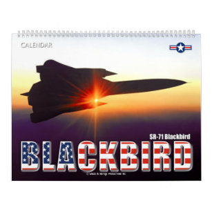 SR-71 BLACKBIRD CALENDAR