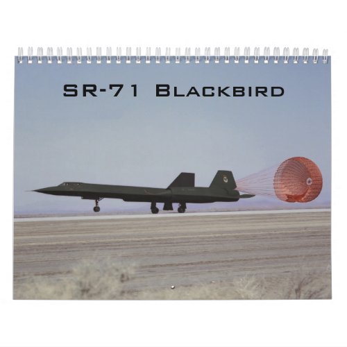 SR_71 Blackbird Calendar