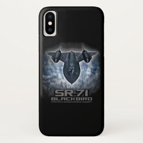 SR_71 Blackbird iPhone X Case