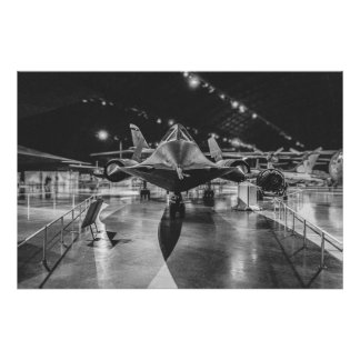 SR-71 Blackbird Dayton Air Force Museum - Print