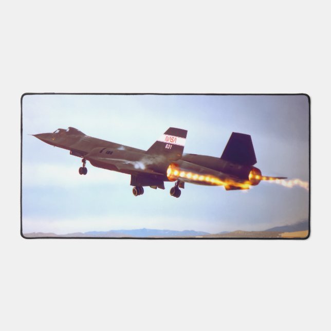 SR-71 BLACKBIRD DESK MAT (Front)