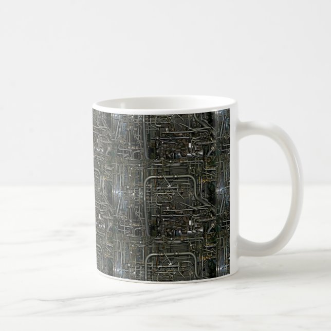 sr-71 blackbird engine coffee mug (Right)