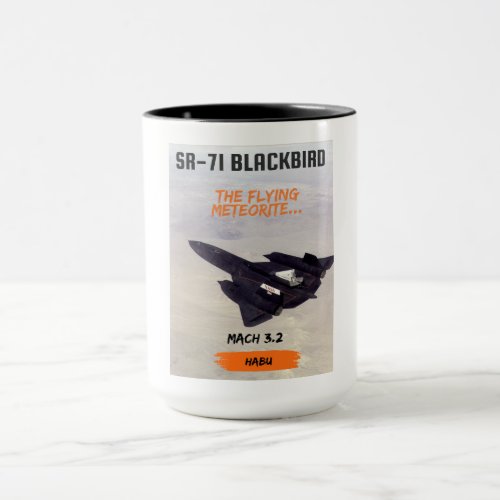 SR_71 Blackbird Habu Designer Mug
