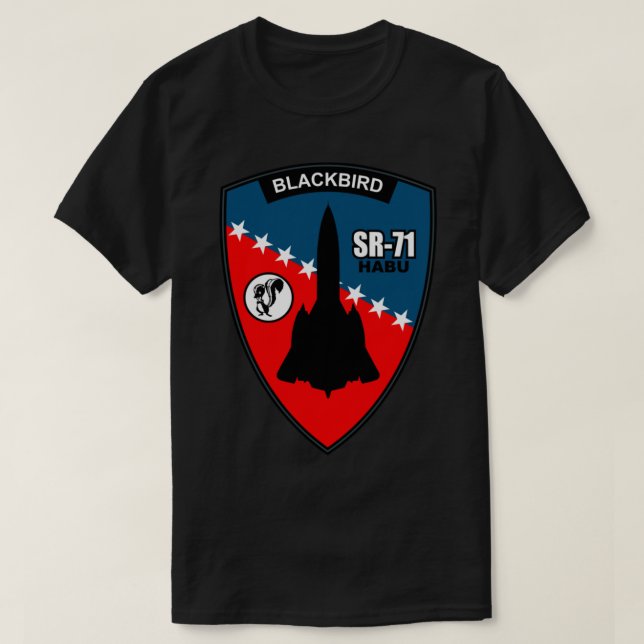 SR-71 Blackbird Habu T-Shirt (Design Front)