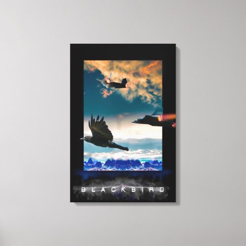 SR_71 Blackbird HIGH RANGERS Canvas Print