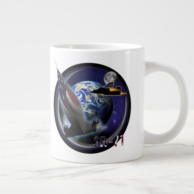 SR-71 Blackbird HIGH RANGERS Giant Coffee Mug (Right)